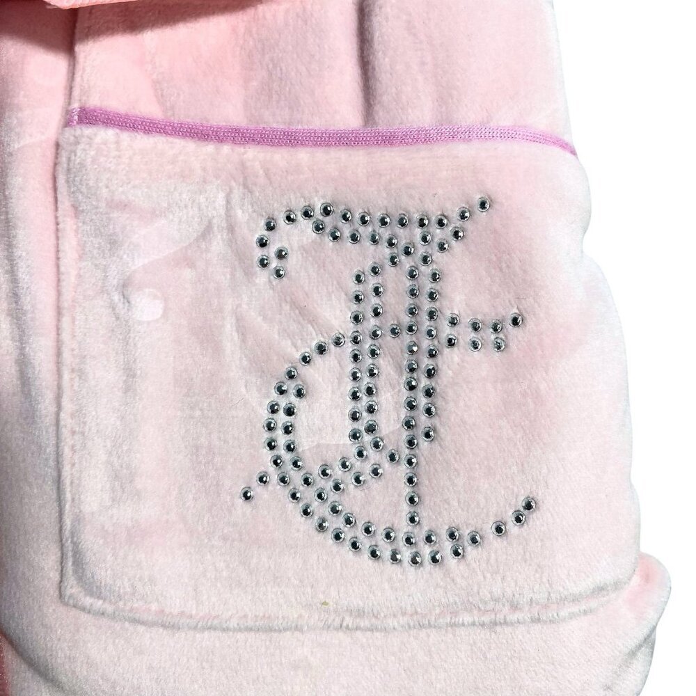 Juicy Couture Pink Top, Pants, Shorts 3 Pc PJ Sleepwear Gift Set Sz L - Picture 3 of 5